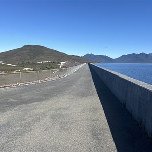 Scotts Peak Dam Wall