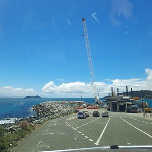 Ferry Terminal inside the Point