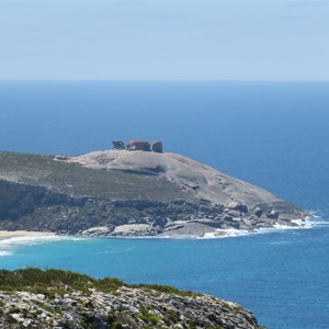 View from roadway