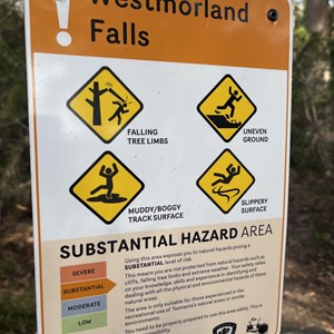 Westmorland Falls Trailhead