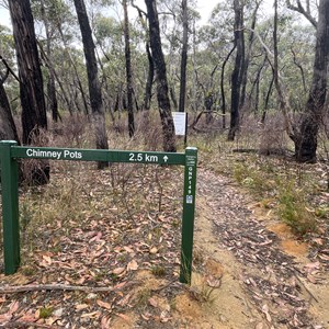 Chimney Pots Trailhead Carpark