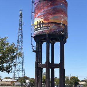 Hughenden Water Tower Art