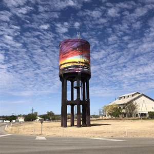 Hughenden Water Tower Art