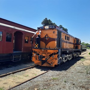 Train station at Wharf Precinct