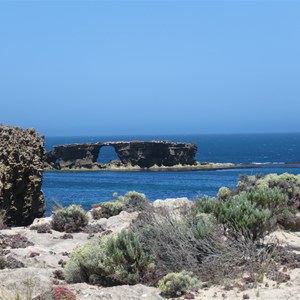 A stack with arches - Doorway Rock