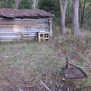 Large wooden hut