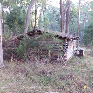 Large wooden hut