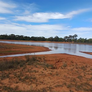 Old reservoir camp