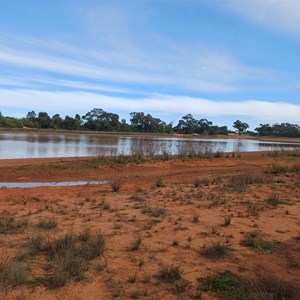 Old reservoir camp