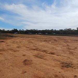 Old reservoir camp