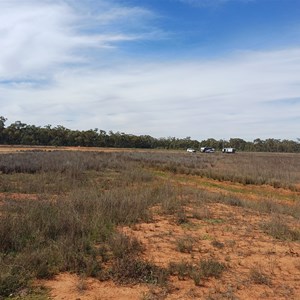 Old reservoir camp