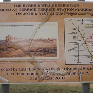 Burke and Wills Camp 10