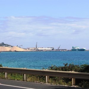 The Port of Burnie viewed from South Burnie