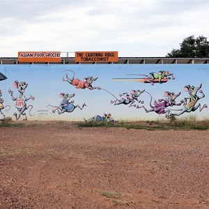 Lightning street art 2