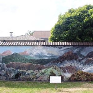 Mural of Cradle Mountain