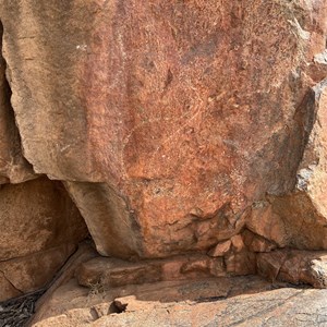 Sun rock waterhole