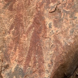 Sun rock waterhole