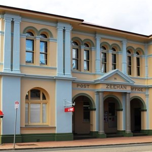 Zeehan Post Office opened in 1888.