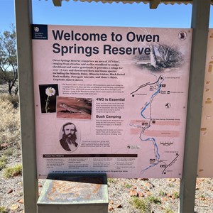 Owen Springs Northern Entry