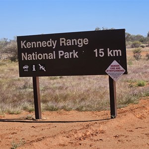 Kennedy Range Loop Road turn off