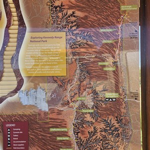 Kennedy Range Loop Road turn off