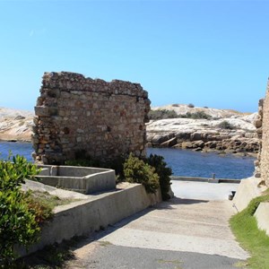 Ruins at the Bicheno harbour
