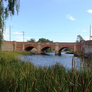 The Red Brick Bridge, convict built during 1826-28.