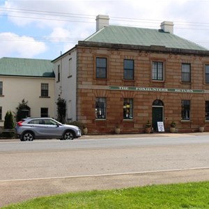 The Fox and Hounds Inn is now a book shop