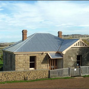 The Commandant's Cottage is all that is left of the old Female Factory