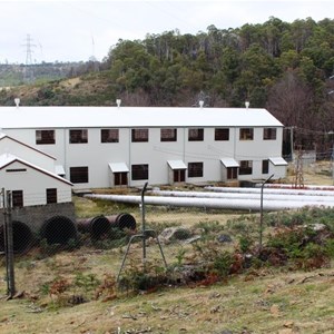 Waddamana B was built behind A station