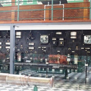 The control panel in Waddamana A