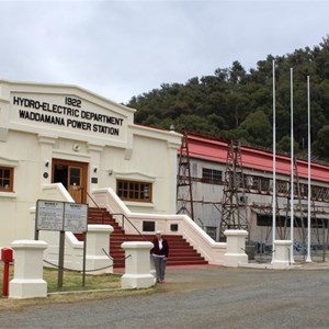 Entrance and Waddamana A power station.