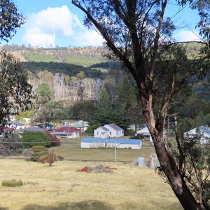 Village in the valley