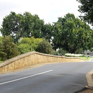The roadway over the Richmond Bridge