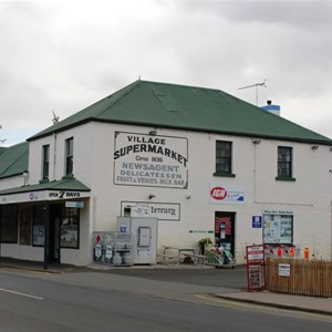 The grocery store in an original building