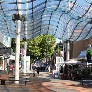 A covered section of the City Mall