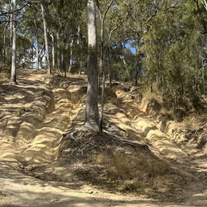 Start of hard 4WD section