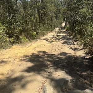 Start of hard 4WD section