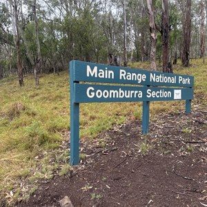 Main Range National Park Entrance