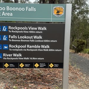 Boonoo Boonoo Falls Trailhead
