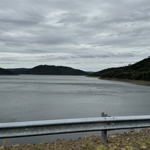 Glenlyon Dam Wall