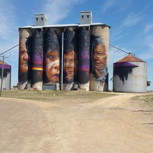 Sheep Hills silo