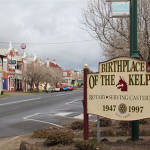 Casterton - top of main street