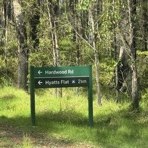 Access to Hyatts Flat Camp