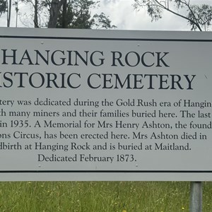 Hanging Rock Historic Cemetery