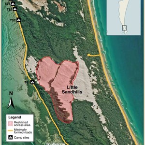 Restricted Access Area - Little Sandhills Sand Blow