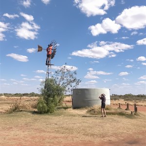 Tank and Windmill well 33