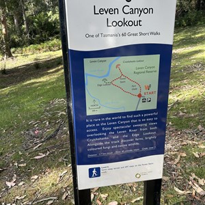 Leven Canyon Lookout