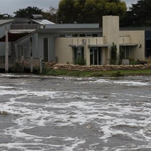 Hopkins River in flood, Allansford