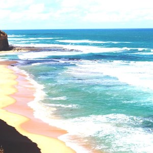 The beach at Gibson Steps